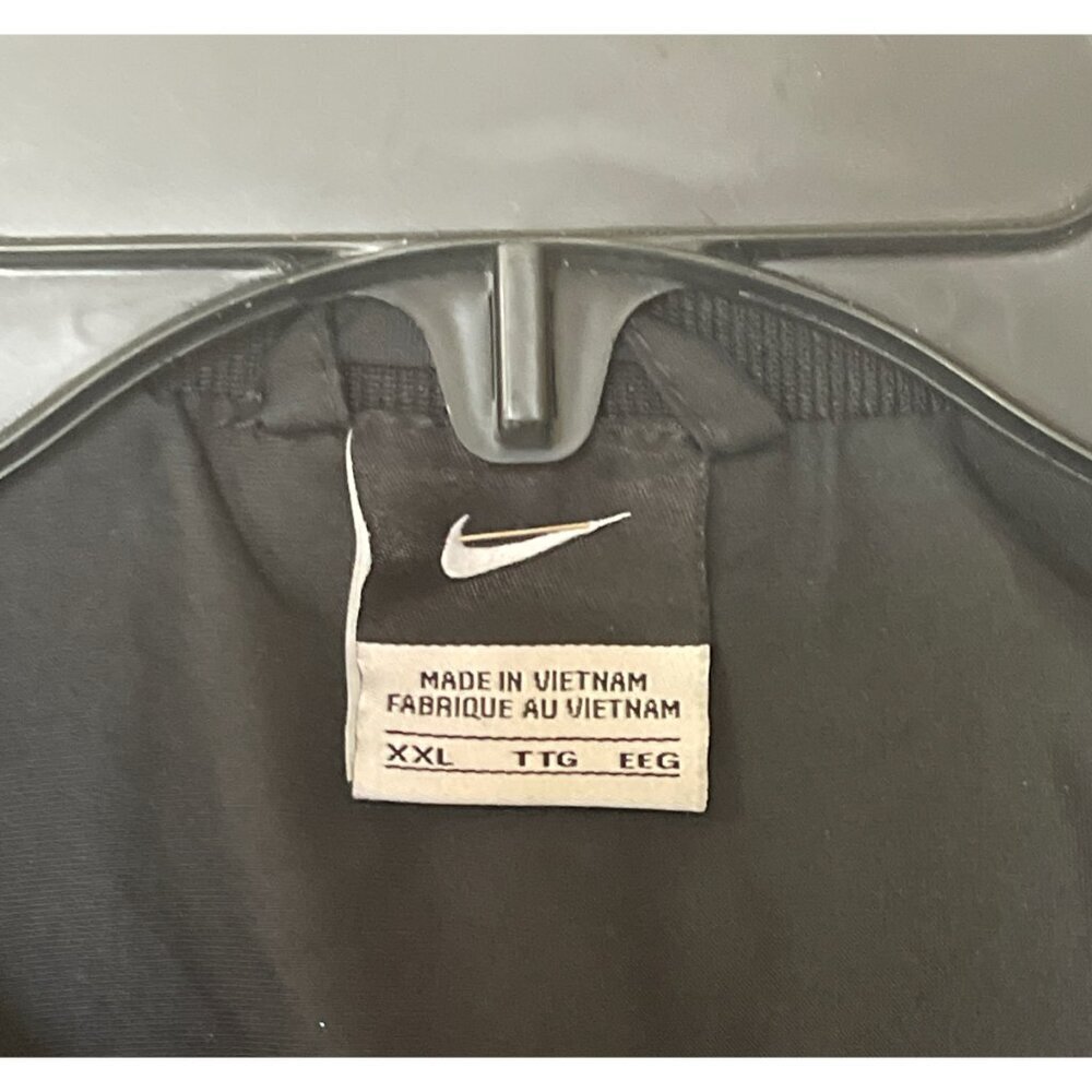 Men's NIKE Lightweight Black Jacket Windbreaker Size XXL - Picture 3 of 6
